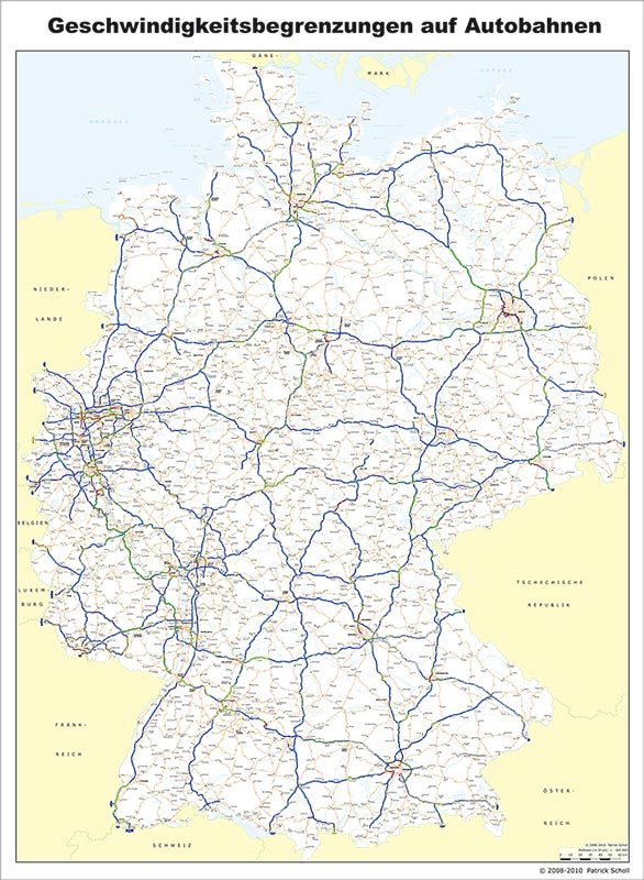 Carte autoroute illimitee allemande (autobahn)
