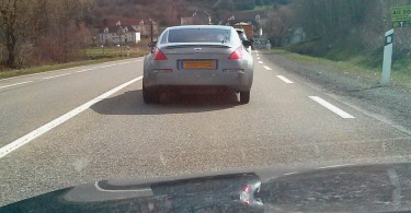 Crevaison sur la 350Z