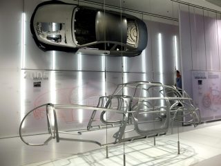 Musée BMW Munich - chassis & design M6