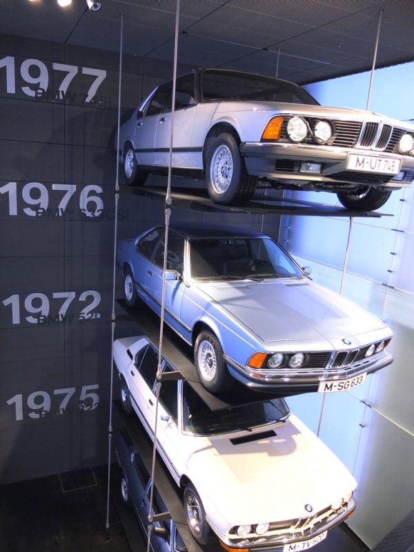 Musée BMW Munich - renouvellement gamme années 70