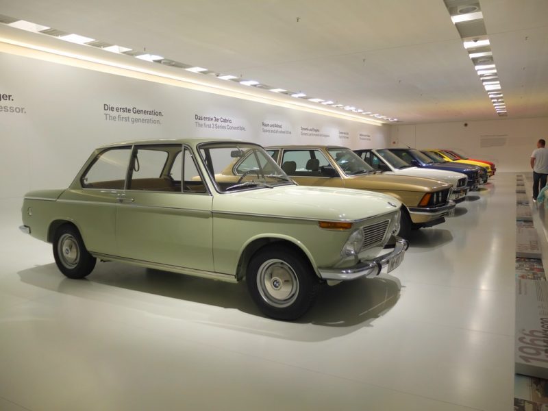 Musée BMW Munich - évolution série 3