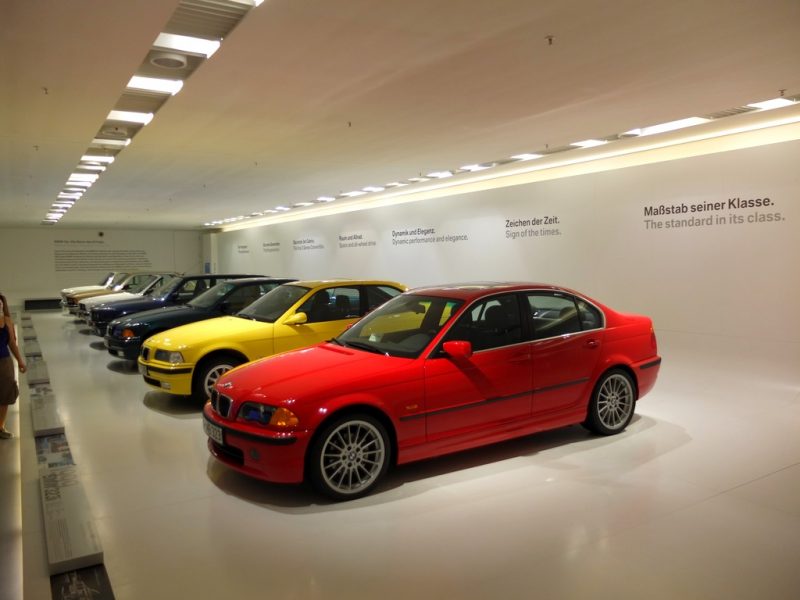 Musée BMW Munich - évolution série 3