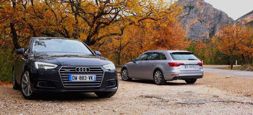 Essai de l'Audi A4 B9 en Berline et Avant, que penser de