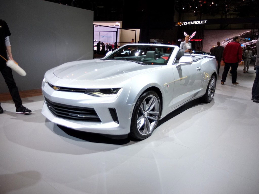 Chevrolet Camaro Cabriolet (salon de geneve 2016