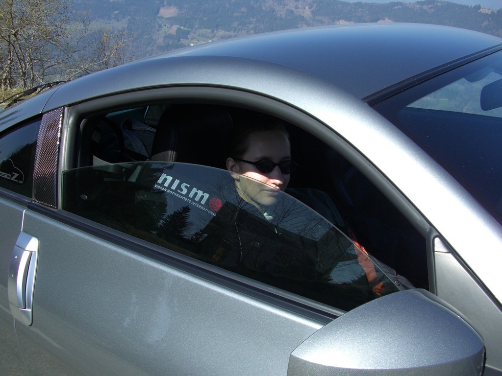 350z vitre teintée 