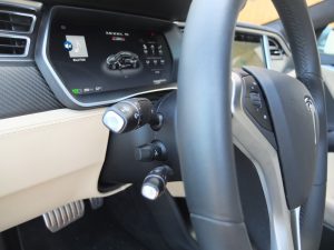 Tesla model S interieur