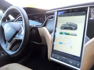 Tesla model S interieur