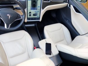 Tesla model S interieur