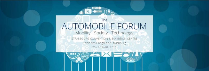 The Automobile Forum Strasbourg 2016