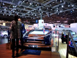 Fiat 500 Riva & bateau - mondial Paris 2016