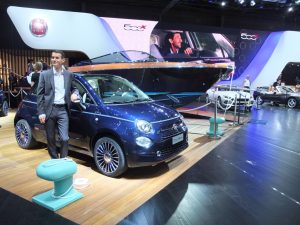 Fiat 500 Riva & bateau - mondial Paris 2016