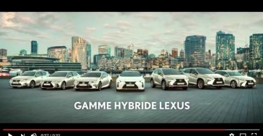 Publicité hybride Lexus - rentrée 2016