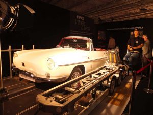 Exposition hall 8 cinéma - envers du décor - Mondial automobile Paris 2016