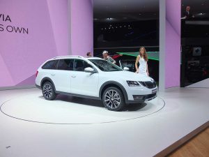 Skoda Octavia Scout- geneve 2017