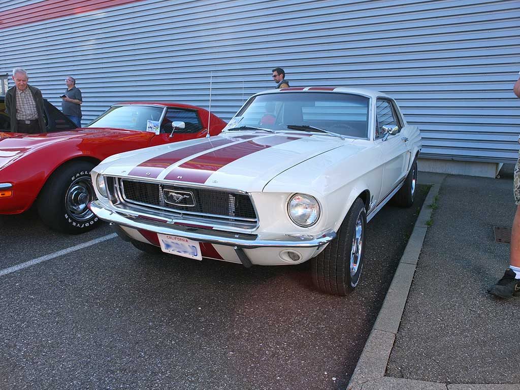 Rassemblement Mensuel Mulhouse Trident - Avril 2017 - Ford Mustang