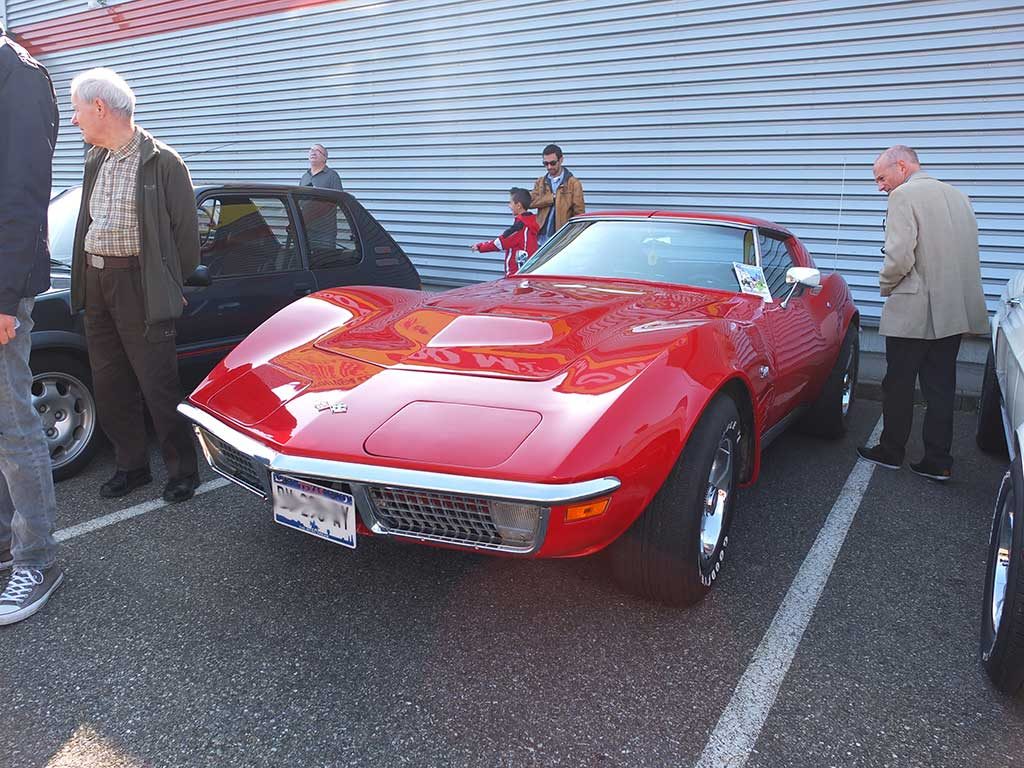 Rassemblement Mensuel Mulhouse Trident - Avril 2017 - Corvette Stingray