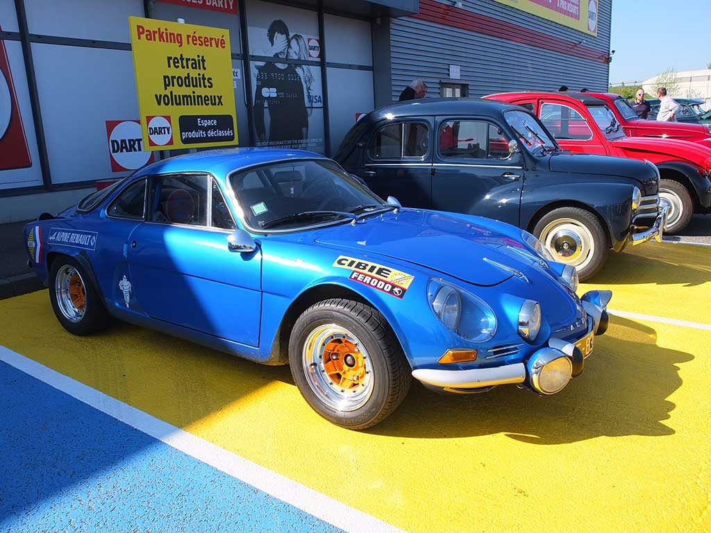 Rassemblement Mensuel Mulhouse Trident - Avril 2017 - Alpine A110