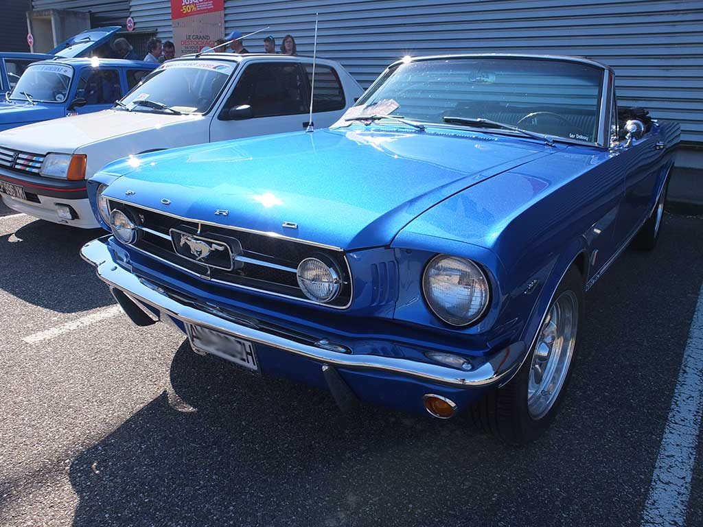 Rassemblement Mensuel Mulhouse Trident - Avril 2017 - Ford Mustang