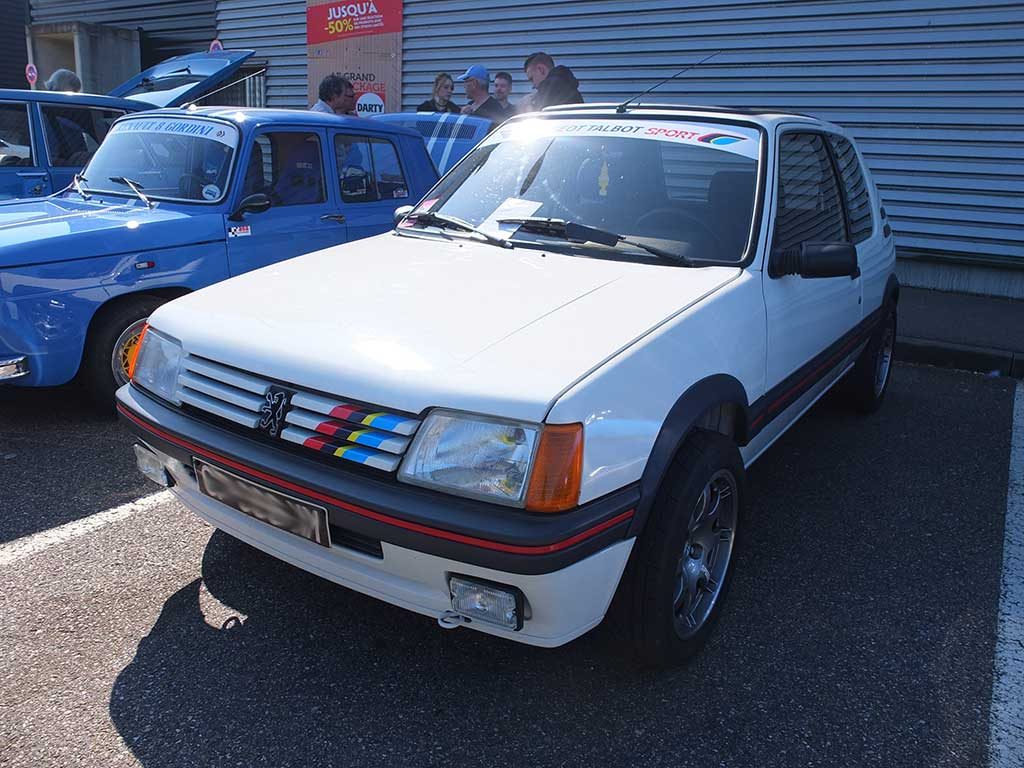 Rassemblement Mensuel Mulhouse Trident - Avril 2017 - peugeot 205 gti