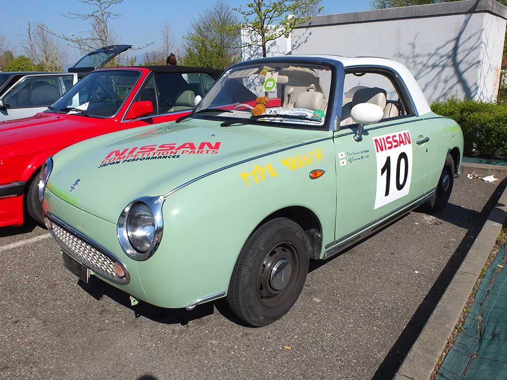 Rassemblement Mensuel Mulhouse Trident - Avril 2017 - Nissan Figaro