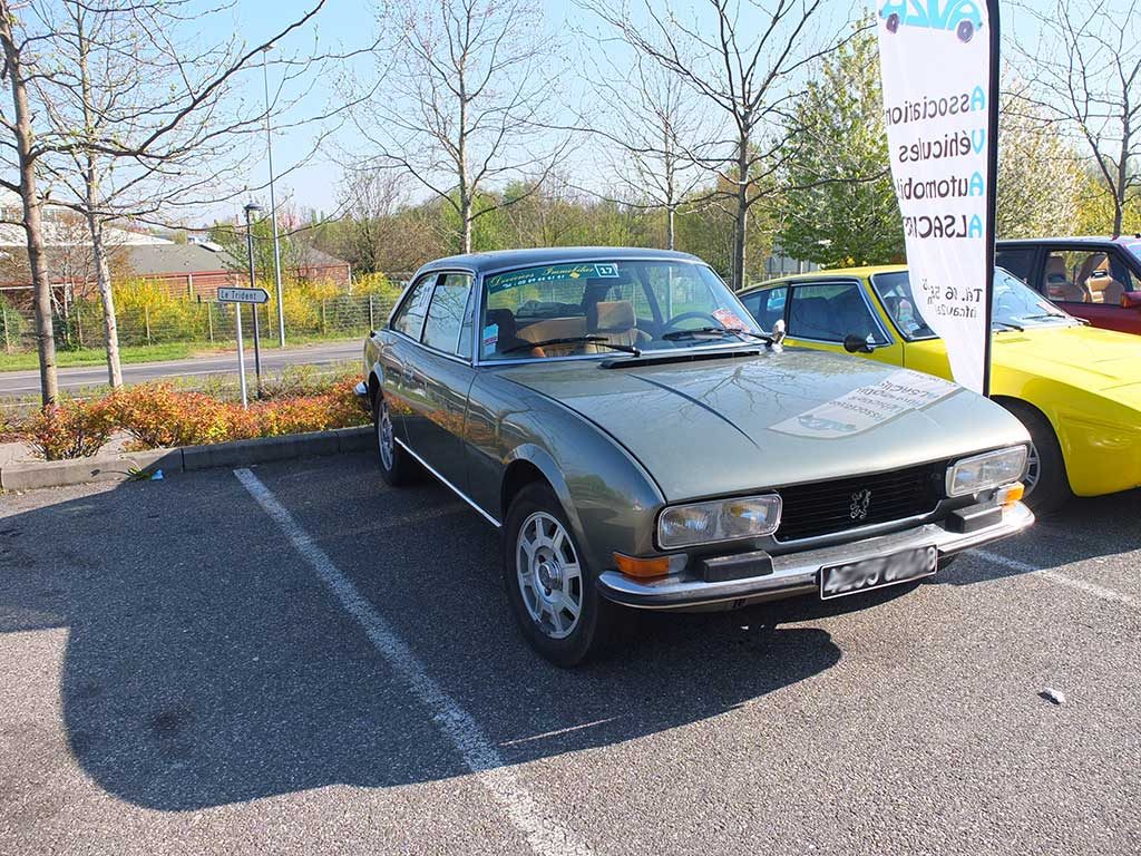 Rassemblement Mensuel Mulhouse Trident - Avril 2017 - peugeot 504