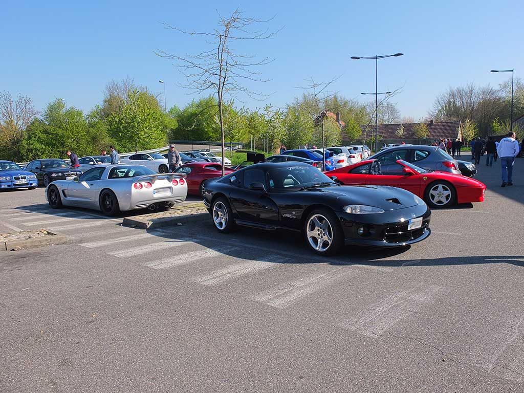 Rassemblement Mensuel Mulhouse Trident - Avril 2017 - Viper & Corvette