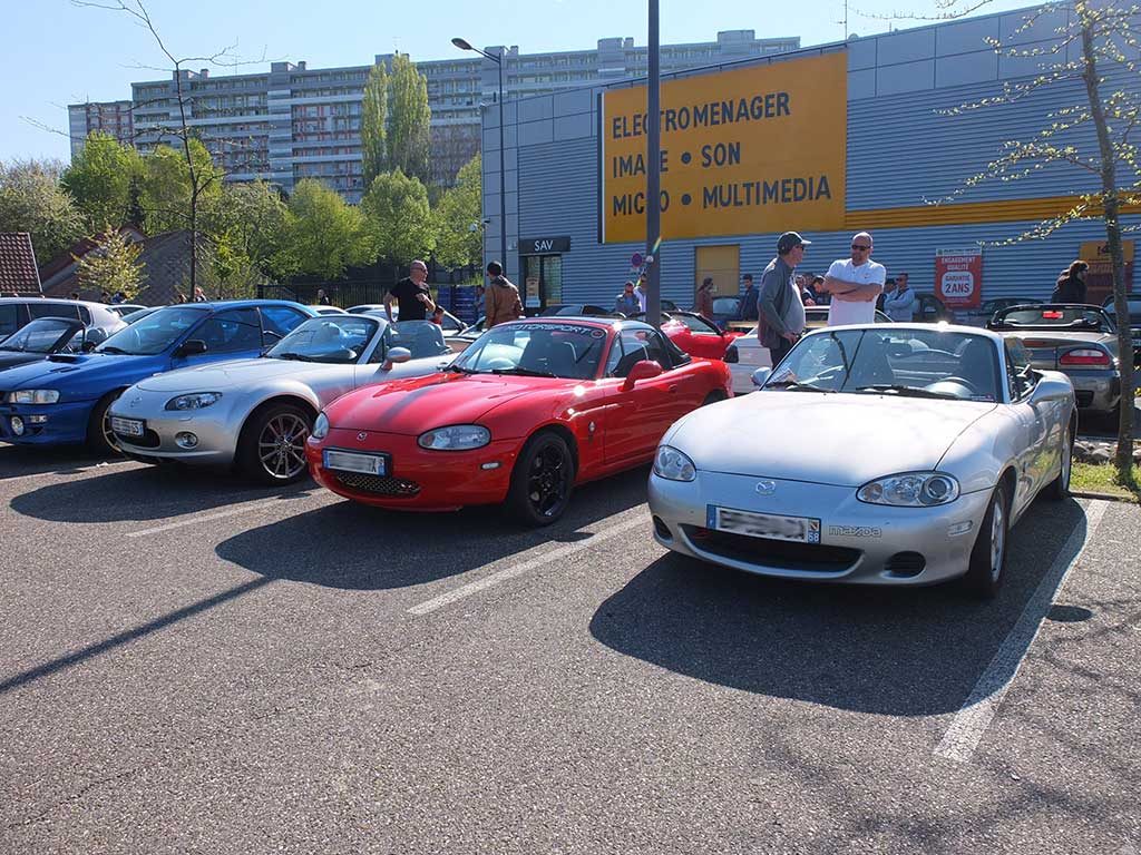 Rassemblement Mensuel Mulhouse Trident - Avril 2017 - Mazda MX-5