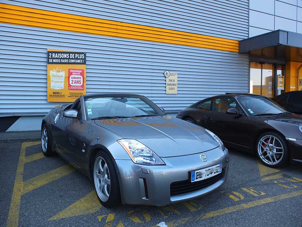 Rassemblement Mensuel Mulhouse Trident - Avril 2017 - Nissan 350Z cabriolet