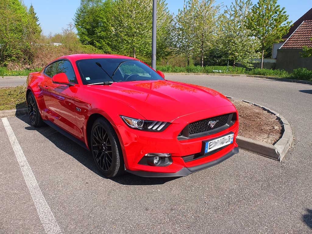 Rassemblement Mensuel Mulhouse Trident - Avril 2017 - Ford Mustang