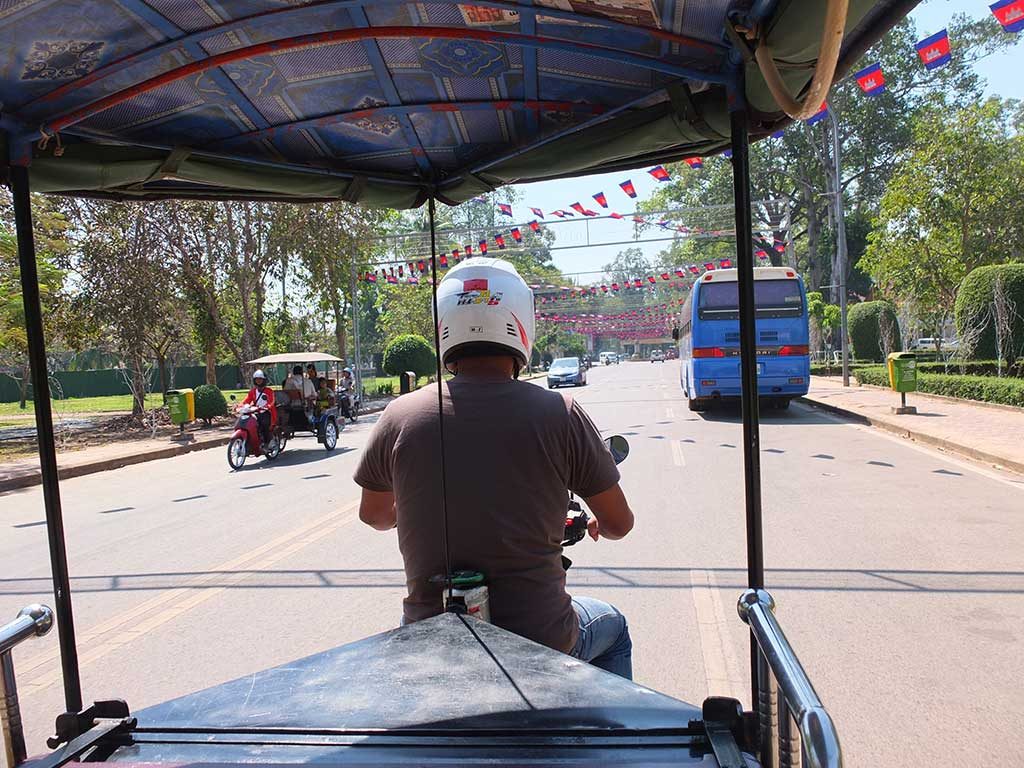 tuk tuk cambodge - siem reap