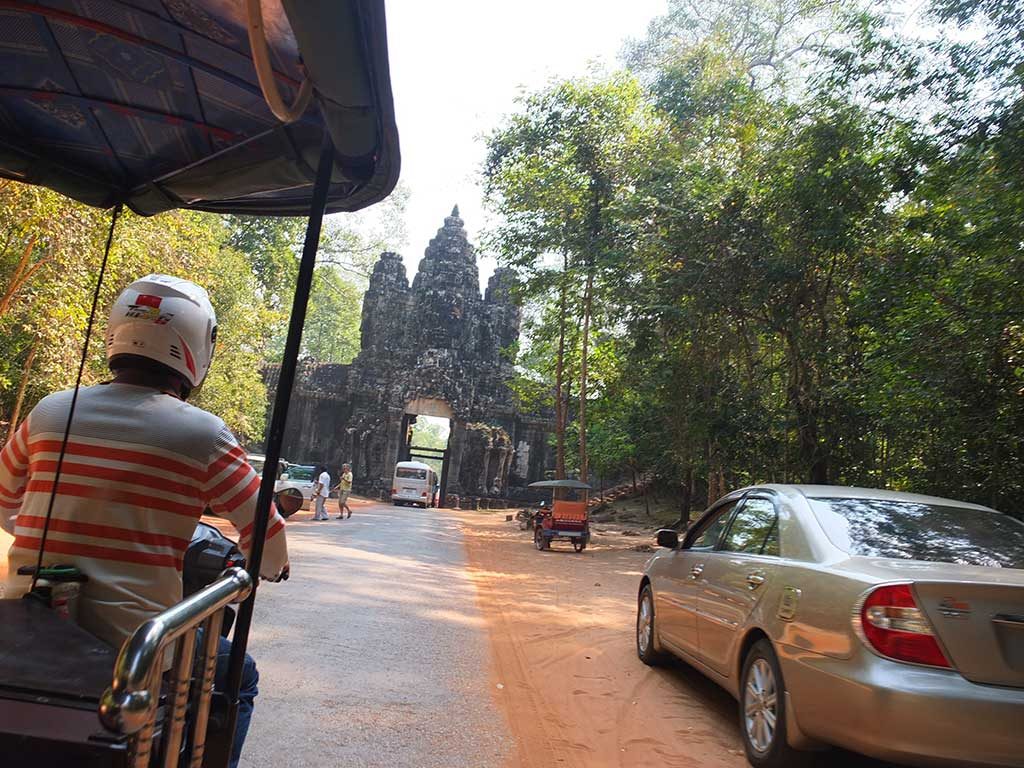 Temples d'Angkor en tuk-tuk