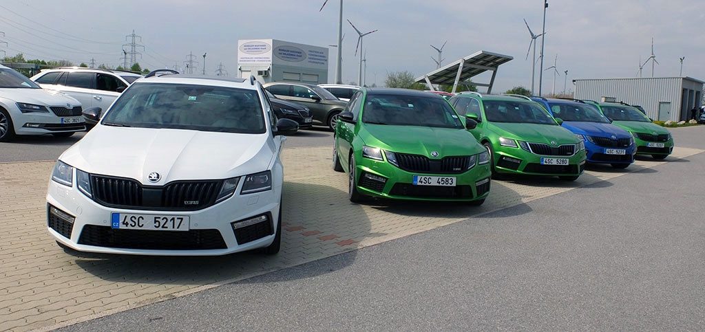 Skoda Octavia RS 2017 - berline et combi