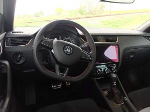 Intérieur Skoda Octavia RS Combi TDI 2017