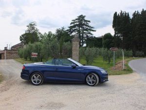 audi a5 cabriolet en toscane