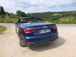 audi a5 cabriolet en toscane