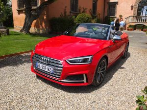 audi s5 cabriolet en toscane