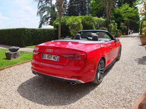 audi s5 cabriolet en toscane