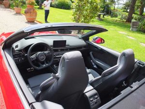 audi s5 cabriolet en toscane