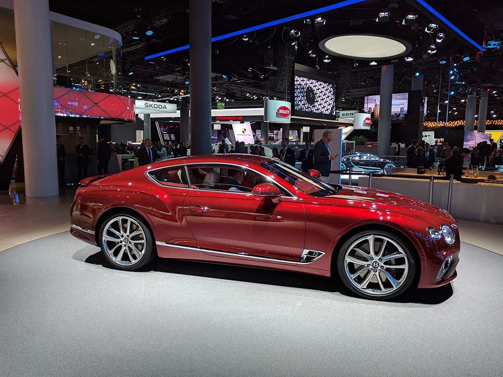 iaa2017 Bentley new Continental GT