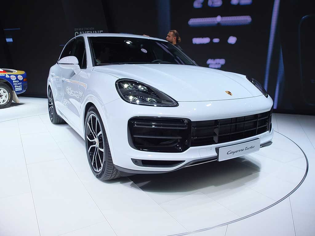 iaa2017 porsche cayenne turbo