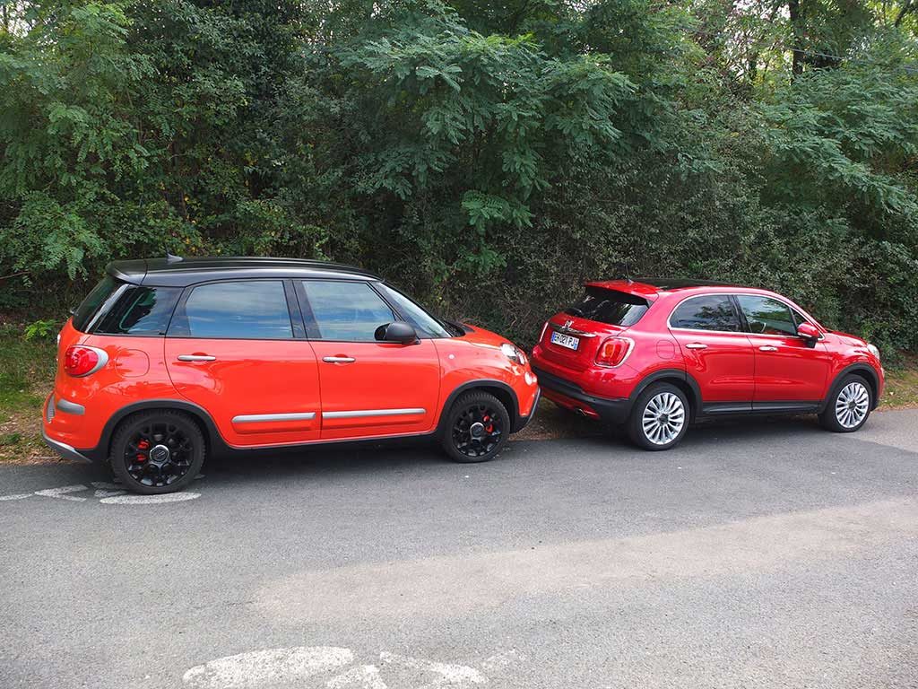 essai Fiat 500L 2017 vs Fiat 500x