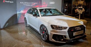 Nouvelle Audi RS4 B9 2018 à la #audisportnight