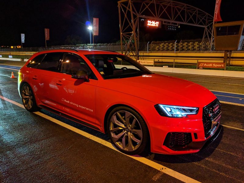 Nouvelle Audi RS4 B9 2018 à la #audisportnight