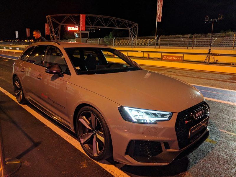 Nouvelle Audi RS4 B9 2018 à la #audisportnight