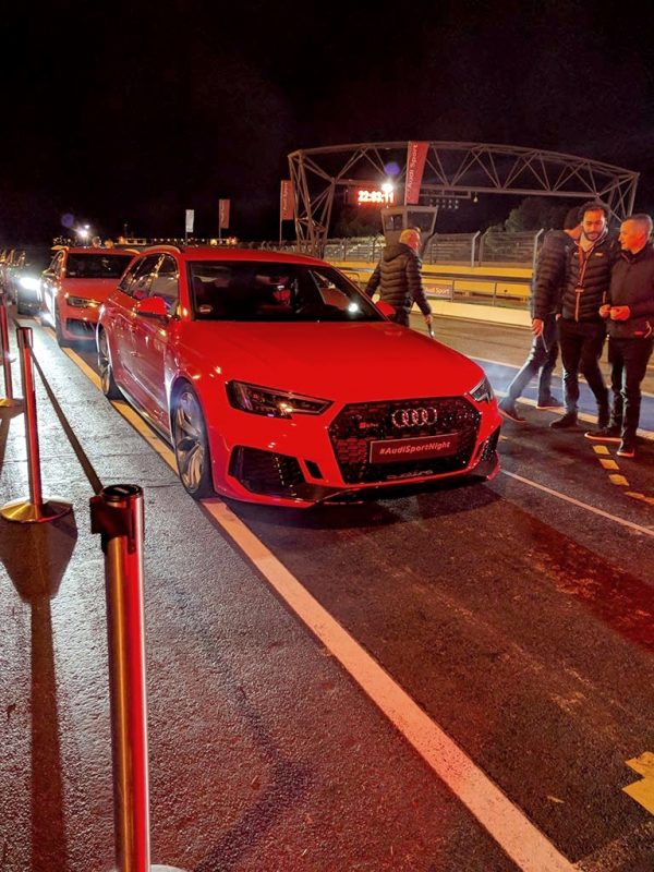 Nouvelle Audi RS4 B9 2018 à la #audisportnight