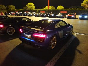 Audi Sport Night - audi R8 v10 plus