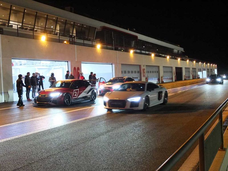 Audi Sport Night - audi RS3 LMS & R8