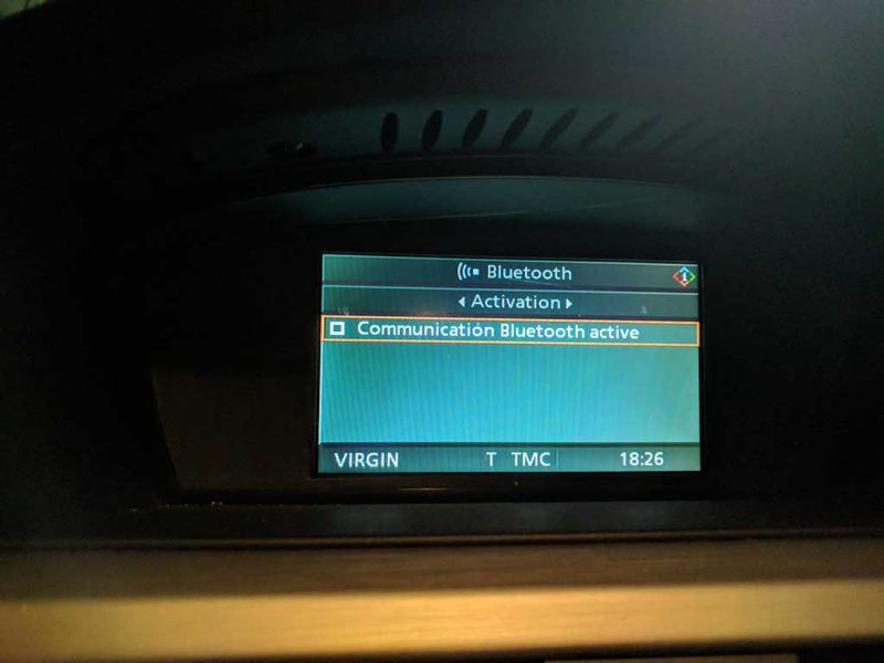 bmw probleme module bluetooth