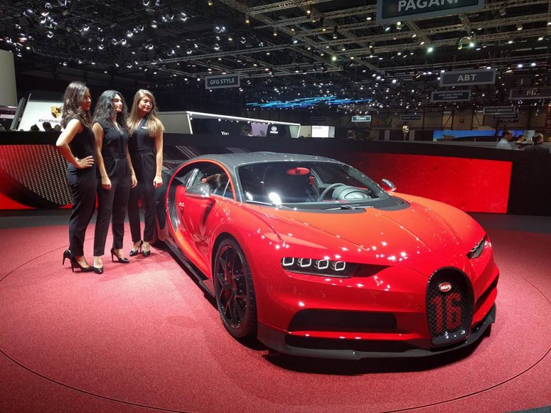 Bugatti chiron sport - geneve 2018