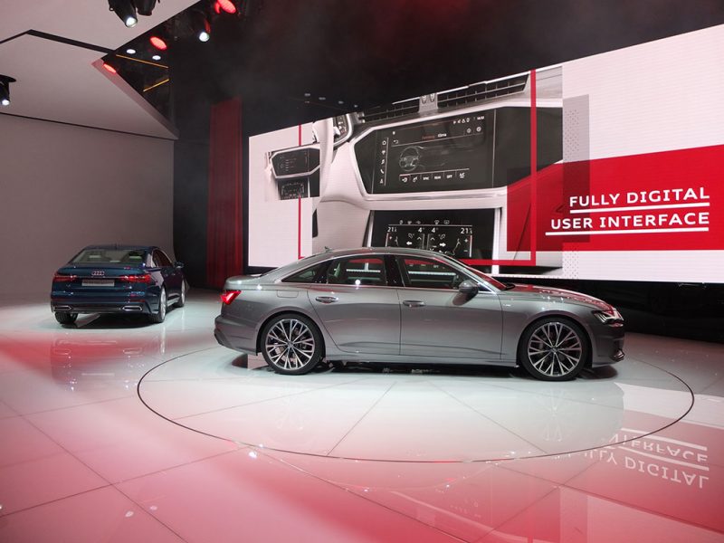 nouvelle audi a6 - salon de geneve 2018